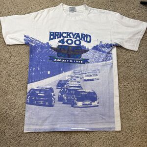 Vintage Brickyard 400 Indianapolis Motor Speedway T Shirt 1995 Large